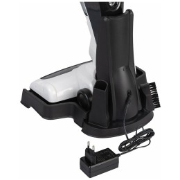 Пылесос ENDEVER SkyClean VC-300, бело-черный, циклонного типа аккумуляторный, вертикальный 