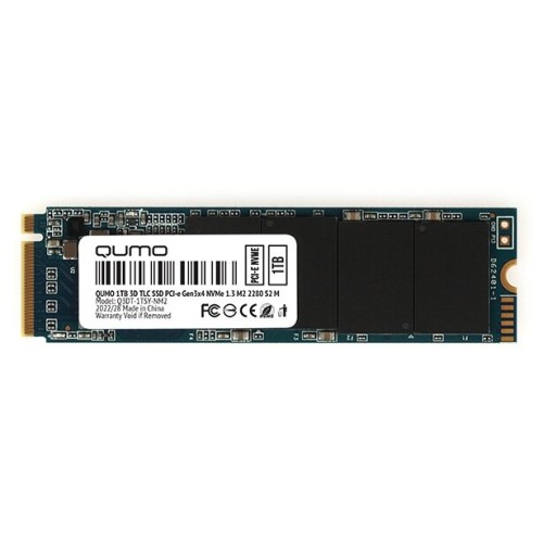 Накопитель SSD 1TB QUMO Novation TLC 3D 2.5" (Q3DT-1TSСY) 560/520 MB/s; SM2258XT/SM2259XT; 400TBW
