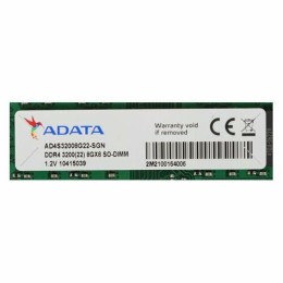 Память DDR4 8Gb 3200MHz A-Data AD4S32008G22-SGN RTL PC4-25600 CL22 SO-DIMM 260-pin 1.2В single rank