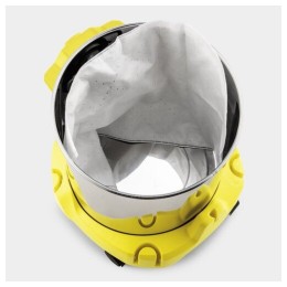 Строительный пылесос Karcher WD 2 Plus S V-15/4/18 1000Вт (уборка: сухая/сбор воды) желтый