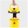 Строительный пылесос Karcher WD 2 Plus V-12/4/18 1000Вт (уборка: сухая/сбор воды) желтый