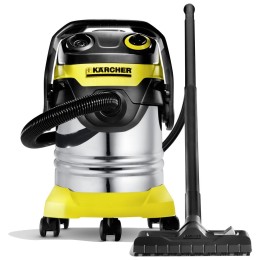 Строительный пылесос Karcher WD 5 S V-25/5/22 1100Вт (уборка: сухая/сбор воды) желтый