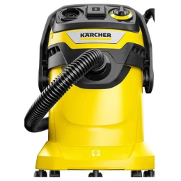 Строительный пылесос Karcher WD 5 V-25/5/22 1100Вт (уборка: сухая/сбор воды) желтый