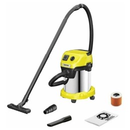 Строительный пылесос Karcher WD 5 V-25/5/22 1100Вт (уборка: сухая/сбор воды) желтый