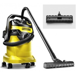 Строительный пылесос Karcher WD 5 V-25/5/22 1100Вт (уборка: сухая/сбор воды) желтый