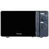 Микроволновая печь PIONEER MW204M 20 л, 700 Вт, механическое управление, разморозка, таймер, ГРАФИТ