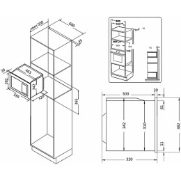 Встраиваемая микроволновая печь ELECTROLUX MW 20 X