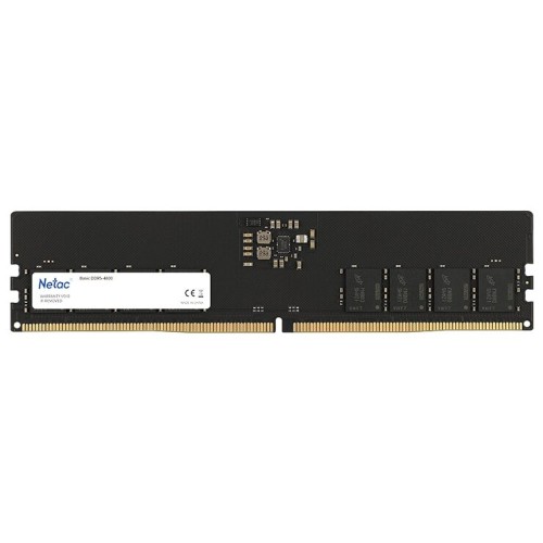 Модуль памяти DDR5 Netac Basic 8GB 4800MHz CL40 1.1V / NTBSD5P48SP-08