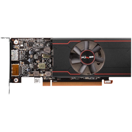 Видеокарта Sapphire Pulse PCI-E AMD Radeon RX 6400 4Gb (64bit/GDDR6/DP/HDMI/RTL) (11315-01-20G)