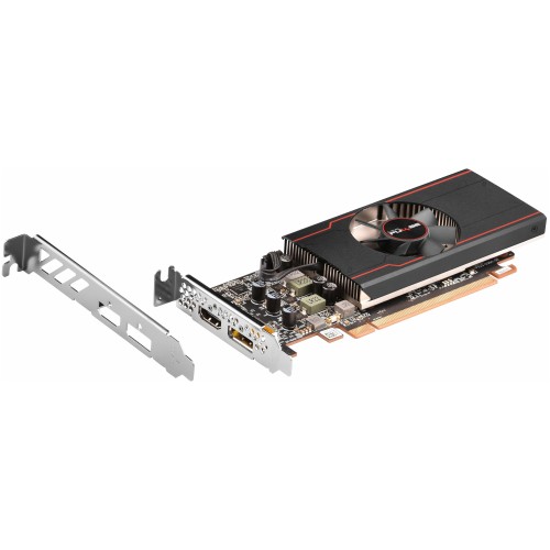 Видеокарта Sapphire Pulse PCI-E AMD Radeon RX 6400 4Gb (64bit/GDDR6/DP/HDMI/RTL) (11315-01-20G)