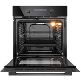 Шкаф духовой газовый MAUNFELD MOGM703B2, с электрическим грилем встраиваемый