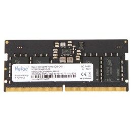 Модуль памяти SO-DIMM DDR5 Netac Basic 8GB 4800MHz CL40 1.1V / NTBSD5N48SP-08