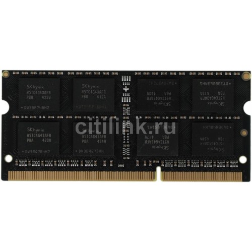 Память DDR3 8Gb 1600MHz Kingspec KS1600D3N13508G RTL PC3-12800 CL11 SO-DIMM 204-pin 1.35В