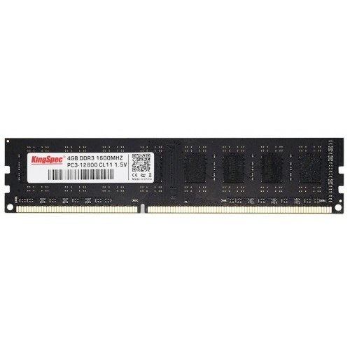 Память Kingspec 4Gb DDR3L 1600MHz KS1600D3P13504G RTL PC3-12800 CL11 DIMM 240-pin 1.35В