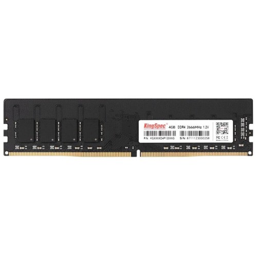 Память Kingspec 4Gb DDR4 2666MHz KS2666D4P12004G RTL PC4-21300 CL19 LONG DIMM 288-pin 1.2В single rank