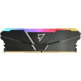 Модуль памяти DDR 4 DIMM 8Gb PC21300, 2666Mhz, Netac Shadow NTSRD4P26SP-08E, RGB, C19 Grey, с радиатором