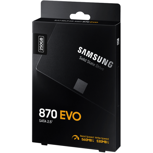 Накопитель SSD Samsung 250Gb 870 EVO MZ-77E250B/EU