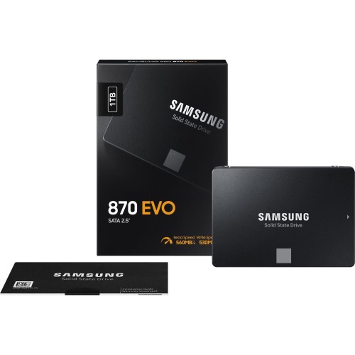 Накопитель SSD Samsung 1Tb 870 EVO Series MZ-77E1T0B/EU