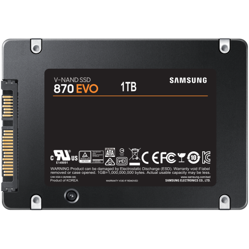 Накопитель SSD Samsung 1Tb 870 EVO Series MZ-77E1T0B/EU