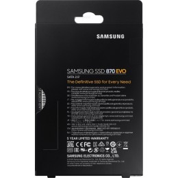 Накопитель SSD Samsung 1Tb 870 EVO Series MZ-77E1T0B/EU