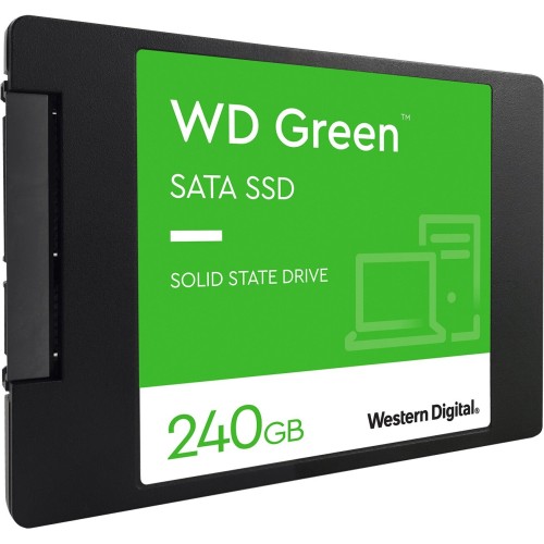 Накопитель SSD WD 240Gb GREEN SATA-III 2,5”/7мм WDS240G3G0A (аналог WDS240G2G0A)