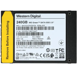 Накопитель SSD WD 240Gb GREEN SATA-III 2,5”/7мм WDS240G3G0A (аналог WDS240G2G0A)
