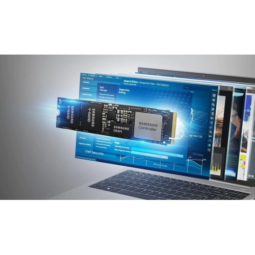 Накопитель SSD M.2 Samsung 1.0Tb PM9A1 <MZVL21T0HCLR-00B00> OEM (PCI-E 4.0 x4, up to 7000/5100MBs, 800000 IOPs, 3D NAND, 22х80mm)