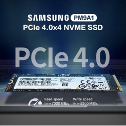 Накопитель SSD M.2 Samsung 1.0Tb PM9A1 <MZVL21T0HCLR-00B00> OEM (PCI-E 4.0 x4, up to 7000/5100MBs, 800000 IOPs, 3D NAND, 22х80mm)