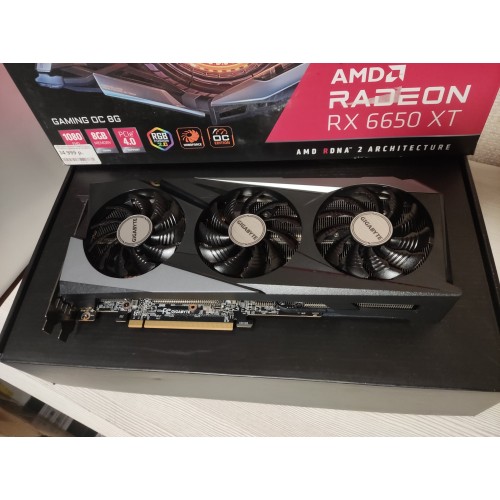 Видеокарта Gigabyte RX6650XT GAMING OC 8GB GDDR6 128bit 2xHDMI 2xDP RTL (032534)