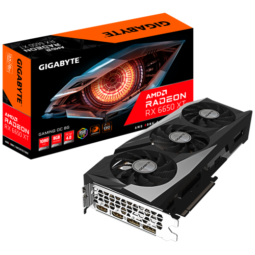 Видеокарта Gigabyte RX6650XT GAMING OC 8GB GDDR6 128bit 2xHDMI 2xDP RTL (032534)