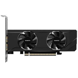 Видеокарта Gigabyte PCI-E 4.0 GV-R64D6-4GL AMD Radeon RX 6400 4096Mb 64 GDDR6 2039/16000 HDMIx1 DPx1 HDCP Ret low profile