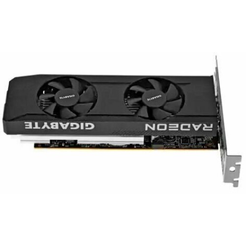 Видеокарта Gigabyte PCI-E 4.0 GV-R64D6-4GL AMD Radeon RX 6400 4096Mb 64 GDDR6 2039/16000 HDMIx1 DPx1 HDCP Ret low profile