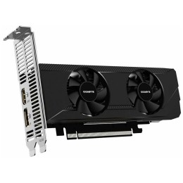 Видеокарта Gigabyte PCI-E 4.0 GV-R64D6-4GL AMD Radeon RX 6400 4096Mb 64 GDDR6 2039/16000 HDMIx1 DPx1 HDCP Ret low profile