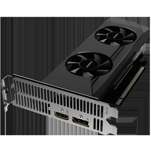 Видеокарта Gigabyte PCI-E 4.0 GV-R64D6-4GL AMD Radeon RX 6400 4096Mb 64 GDDR6 2039/16000 HDMIx1 DPx1 HDCP Ret low profile