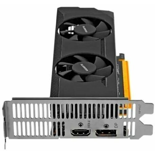 Видеокарта Gigabyte PCI-E 4.0 GV-R64D6-4GL AMD Radeon RX 6400 4096Mb 64 GDDR6 2039/16000 HDMIx1 DPx1 HDCP Ret low profile
