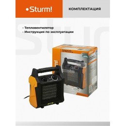 Тепловая пушка электрическая Sturm! FH3034CQ оранжевый