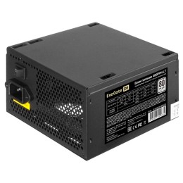 Блок питания 400W ExeGate 80 PLUS® 400PPH-LT-OEM (ATX, APFC, КПД 82% (80 PLUS), 12cm fan, 24pin, (4+4)pin, PCIe, 5xSATA, 3xIDE, black, RTL)