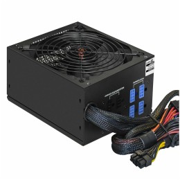Блок питания 400W ExeGate 400PPX (ATX, APFC, КПД 80% (80 PLUS), 14cm fan, 24pin, (4+4)pin, PCIe, 5xSATA, 4xIDE, FDD, black, RTL)