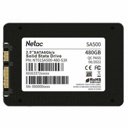 Накопитель SSD Netac 480GB 2,5" SATA-III SA500 NT01SA500-480-S3X TLC