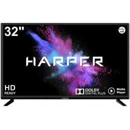 Телевизор HARPER 32R690T (32", HD, черный)
