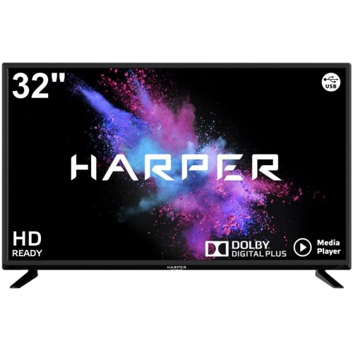 Телевизор HARPER 32R690T (32", HD, черный)