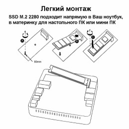 Накопитель SSD M.2 Netac 2.0Tb NV3000 Series <NT01NV3000-2T0-E4X> Retail (PCI-E 3.0 x4, up to 3100/2100MBs, 3D NAND, 1200TBW, NVMe 1.3, 22х80mm, heatsink)