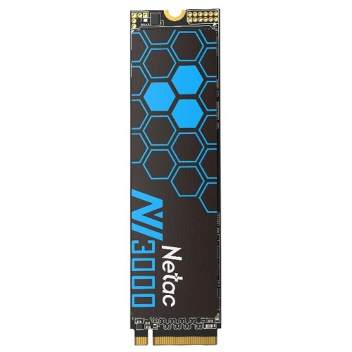 Накопитель SSD M.2 Netac 2.0Tb NV3000 Series <NT01NV3000-2T0-E4X> Retail (PCI-E 3.0 x4, up to 3100/2100MBs, 3D NAND, 1200TBW, NVMe 1.3, 22х80mm, heatsink)