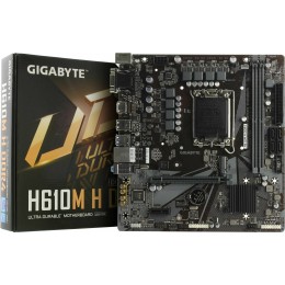 Материнская плата Gigabyte H610M H DDR4 Soc-1700 Intel H610 2xDDR4 mATX AC`97 8ch(7.1) GbLAN+VGA+HDMI