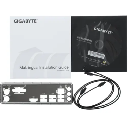 Материнская плата Gigabyte H610M H DDR4 Soc-1700 Intel H610 2xDDR4 mATX AC`97 8ch(7.1) GbLAN+VGA+HDMI