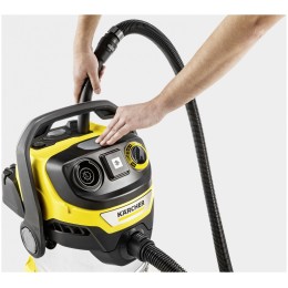 Строительный пылесос Karcher WD 6 P S V-30/6/22/T 1300Вт (уборка: сухая/сбор воды) желтый