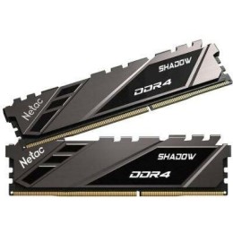 Модуль памяти DDR 4 DIMM 16Gb PC21300, 2666Mhz, Netac Shadow II NTSWD4P26SP-16K   C19 Black, с радиатором