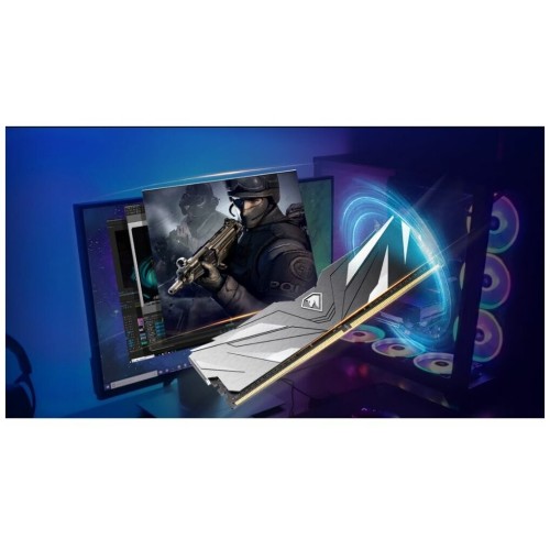 Модуль памяти DDR 4 DIMM 8Gb PC21300, 2666Mhz, Netac Shadow II NTSWD4P26SP-08K   C19 Grey, с радиатором