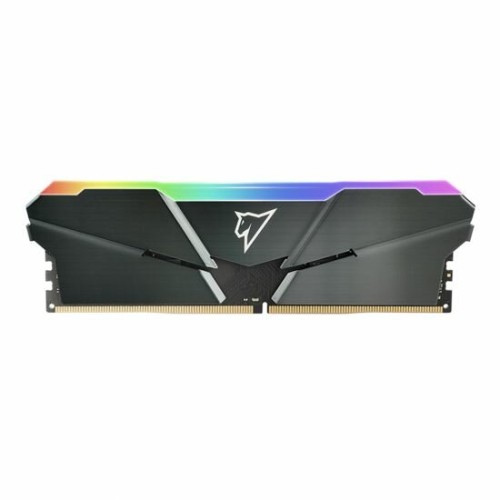 Модуль памяти DDR 4 DIMM 8Gb PC25600, 3200Mhz, Netac Shadow NTSRD4P32SP-08E, RGB, C16 Grey, с радиатором