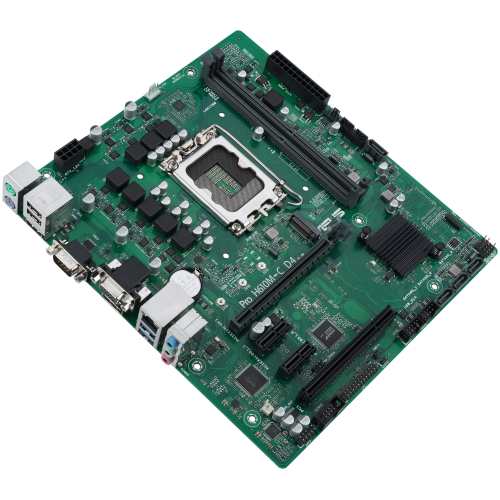 Материнская плата ASUS PRO H610M-C D4-CSM, LGA1700, B610, 2*DDR4, DP, D-Sub, HDMIx1, SATA3 + RAID, Audio, Gb LAN, USB 3.2*6, USB 2.0*6, COM port, mATX; 90MB1A30-M0EAYC